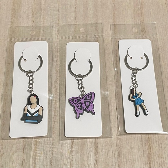 Olivia Rodrigo Keychain Set of 3 - Picture 1 of 1